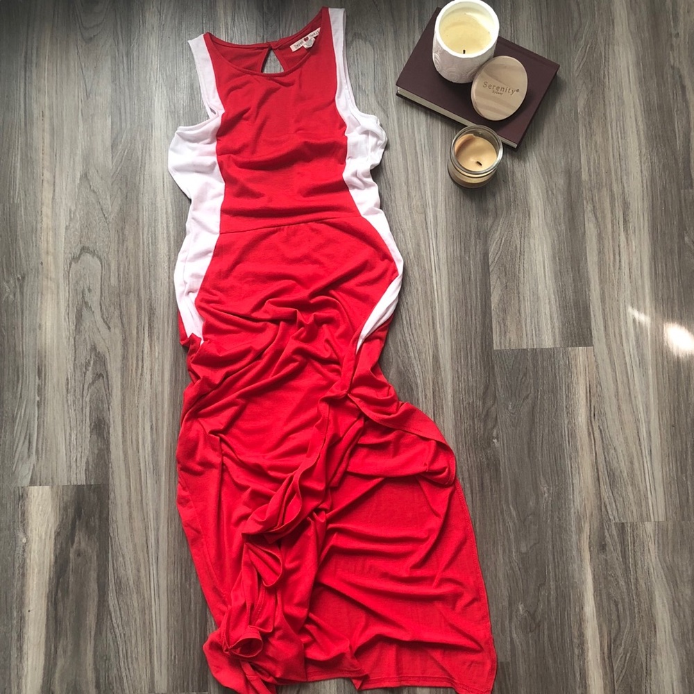 Maxi Dress with Open Back